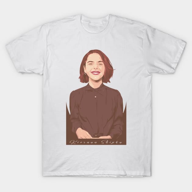 Kiernan Shipka T-Shirt by JhomArtStore